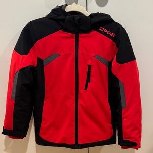Spyder Leader Red and black  Ski Jacket